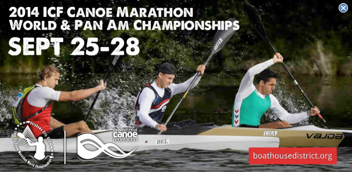 ICF Canoe Marathon rich media ad